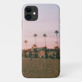 ニューポートビーチの淡い色のサンセット Case-Mate iPhoneケース (裏面)