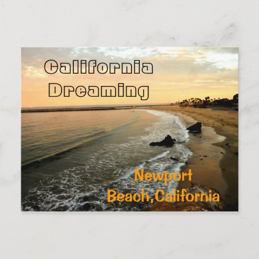 ニューポートビーチアットコロナデルマール ポストカード (正面)