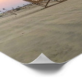 ニューポートビーチアットサンセット,カリフォルニア ポスター (角)