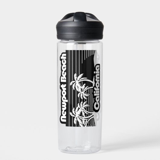 ニューポートビーチカリフォルニア ウォーターボトル (正面)
