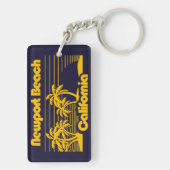 ニューポートビーチカリフォルニア キーホルダー (裏面)