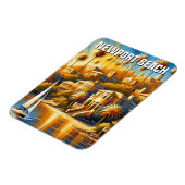 ニューポートビーチカリフォルニア マグネット (左側)