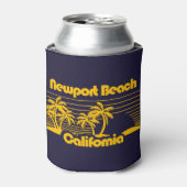 ニューポートビーチカリフォルニア 缶クーラー (缶正面)