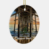 ニューポートビーチバルボアピア2サイドラウンド セラミックオーナメント (右)