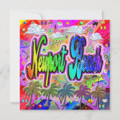 ニューポートビーチビスタ表現ホリデーカード シーズンカード (正面)