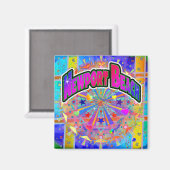 ニューポートビーチ宇宙統一磁石 マグネット (正面/裏面)