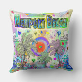 ニューポートビーチ深いドリーム枕 クッション (裏面)