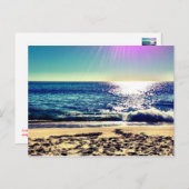 ニューポートビーチ、カリフォルニア ポストカード (正面/裏面)