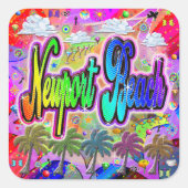 ニューポートビーチ ビスタエクスプレス ステッカー (正面)