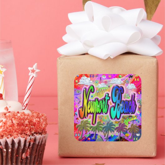 ニューポートビーチ ビスタエクスプレス ステッカー (パーティー)