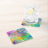 ニューポートビーチQuadroシーズンズコースター スクエアペーパーコースター (インサイチュ)