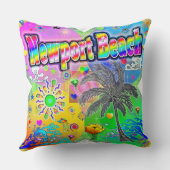 ニューポートビーチQuadroシーズンズピロー クッション (裏面)