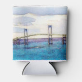 ニューポートブリッジモノグラムはクーラー 缶クーラー (正面)