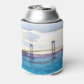 ニューポートブリッジモノグラムはクーラー 缶クーラー (缶裏面)