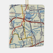 ニューポートメインヴィンテージマップ セラミックオーナメント (右)