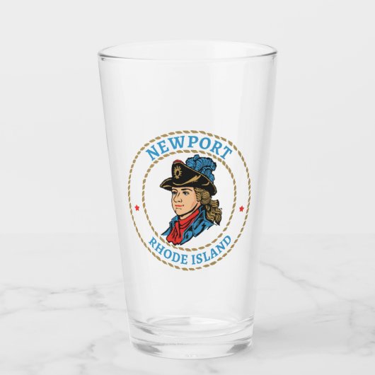 ニューポートロードアイランドコロニアル タンブラーグラス (正面)