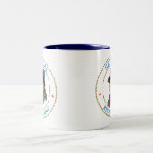 ニューポートロードアイランドコロニアル ツートーンマグカップ (中央)