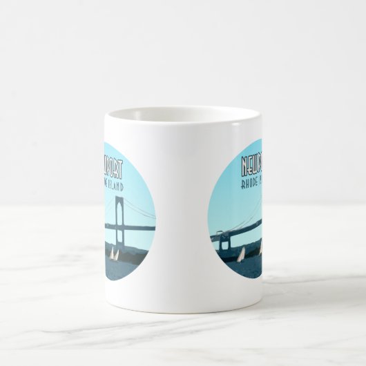 ニューポートロードアイランドセーラーボーツヴィンテージ コーヒーマグカップ (中央)