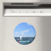 ニューポートロードアイランドペル橋からニューポートマグネット マグネット (インサイチュ (食洗機))