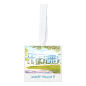 ニューポートロードアイランドマンションクリスマスオーナメント キューブオーナメント (正面)