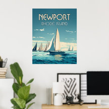 ニューポートロードアイランドヨットレースヴィンテージ
