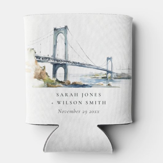 ニューポートロードアイランド統一された州結婚ズ 缶クーラー (裏面)