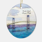 ニューポート橋オーナメント セラミックオーナメント (左)