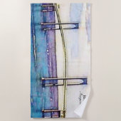 ニューポート橋RIビーチタオル ビーチタオル (正面)