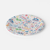 ニューポート港の紙皿 ペーパープレート (アングル)