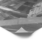 ニューポート、オレゴン州ウォーターフロントビュー魚釣りボート ポスター (角)