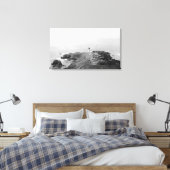 ニューポート、オレゴン州ヤキナライトハウスからゴルフ キャンバスプリント (インサイチュ (寝室))