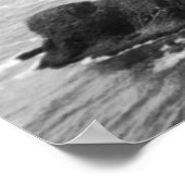 ニューポート、オレゴン州ヤキナライトハウスからゴルフ ポスター (角)