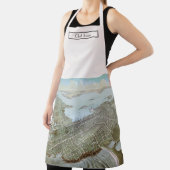 ニューポート ロードアイランド バードアイズビュー地図 エプロン (インサイチュ)