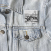 ニューポートPagnelの尖塔の追跡 缶バッジ (インサイチュ)