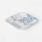 ニューポートRI結婚の婚約パーティ ペーパープレート (傾斜あり)