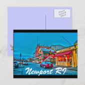 ニューポートRI ポストカード (正面/裏面)