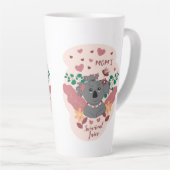 ニューマサバイバルジュースかわいいコアララテマグカップ カフェラテマグ (右アングル)