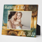 ニューマファースト・マザーズ・デイフレーム植物学素朴校 フォトプラーク (側面)