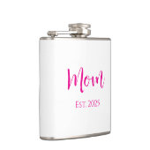 ニューマホットピンクエレガントの台本の母の日 フラスク (右)