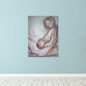 ニューママ新生児ニューラブ キャンバスプリント (インサイチュ (ウッドフロア))