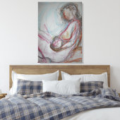 ニューママ新生児ニューラブ キャンバスプリント (インサイチュ (寝室))