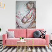 ニューママ新生児ニューラブ キャンバスプリント (インサイチュ (リビング))