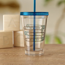 ニューママ男の赤ちゃんおむつピンアクリルタンブラー