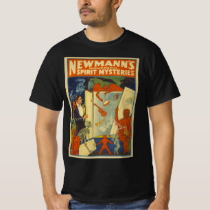 ニューマンの素晴らしいスピリットミステリー魔法ポスター Tシャツ
