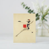 ニューマンバイエルリスシツキー抽象芸術 ポストカード (スタンド正面)