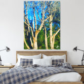 ニューマンrdウィドビー島の木#1 キャンバスプリント (インサイチュ (寝室))