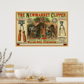 ニューマーケット広告クリッパー馬の広告ヴィンテージ ポスター (キッチン)