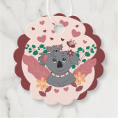 ニューマースイーツマンガートコアラメッセージカード フェイバータグ (正面)