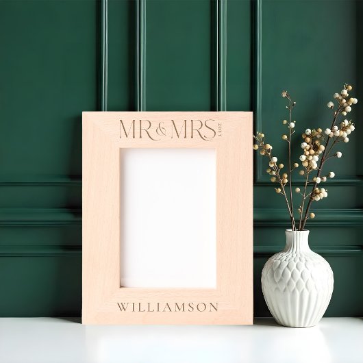 ニューミニマルリュウズさんギフト記念結婚品 レーザー彫刻フレーム