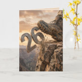 ニューミレニアム2027ハイキングブーツ カード (黄色い花)